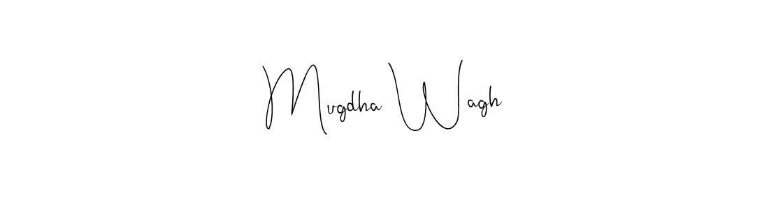 Design your own signature with our free online signature maker. With this signature software, you can create a handwritten (Andilay-7BmLP) signature for name Mugdha Wagh. Mugdha Wagh signature style 4 images and pictures png