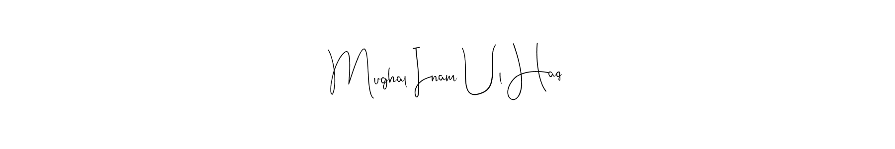 You can use this online signature creator to create a handwritten signature for the name Mughal Inam Ul Haq. This is the best online autograph maker. Mughal Inam Ul Haq signature style 4 images and pictures png