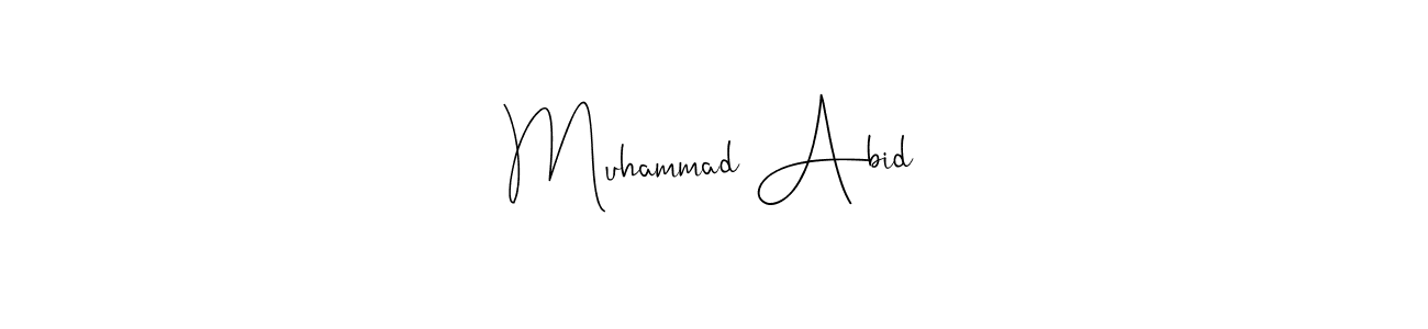 This is the best signature style for the Muhammad Abid name. Also you like these signature font (Andilay-7BmLP). Mix name signature. Muhammad Abid signature style 4 images and pictures png