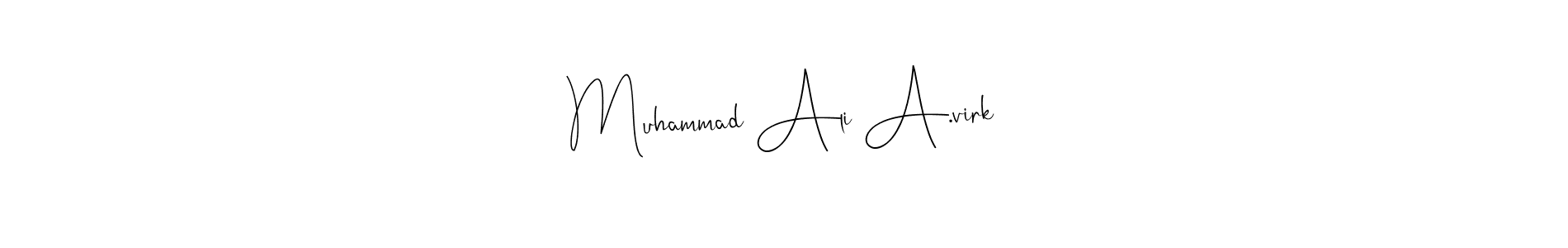 Once you've used our free online signature maker to create your best signature Andilay-7BmLP style, it's time to enjoy all of the benefits that Muhammad Ali A.virk name signing documents. Muhammad Ali A.virk signature style 4 images and pictures png