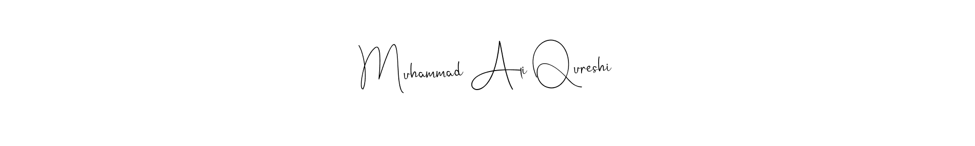 Make a beautiful signature design for name Muhammad Ali Qureshi. Use this online signature maker to create a handwritten signature for free. Muhammad Ali Qureshi signature style 4 images and pictures png