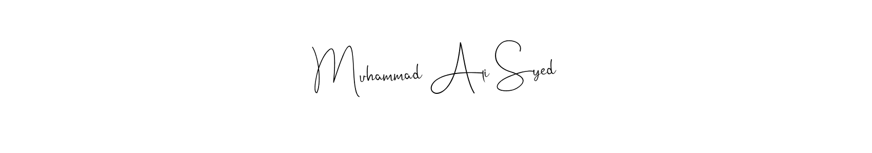 Similarly Andilay-7BmLP is the best handwritten signature design. Signature creator online .You can use it as an online autograph creator for name Muhammad Ali Syed. Muhammad Ali Syed signature style 4 images and pictures png