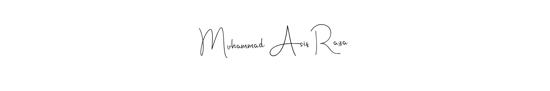 Use a signature maker to create a handwritten signature online. With this signature software, you can design (Andilay-7BmLP) your own signature for name Muhammad Asif Raza. Muhammad Asif Raza signature style 4 images and pictures png