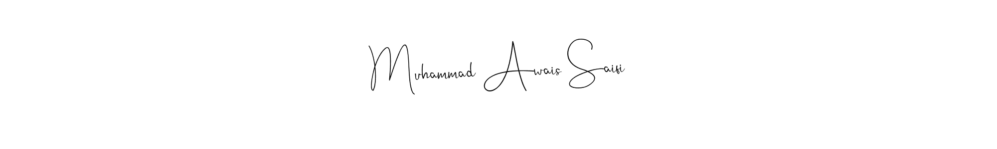 See photos of Muhammad Awais Saifi official signature by Spectra . Check more albums & portfolios. Read reviews & check more about Andilay-7BmLP font. Muhammad Awais Saifi signature style 4 images and pictures png