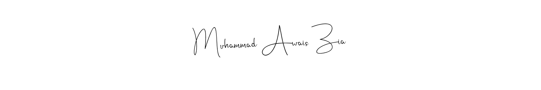 This is the best signature style for the Muhammad Awais Zia name. Also you like these signature font (Andilay-7BmLP). Mix name signature. Muhammad Awais Zia signature style 4 images and pictures png