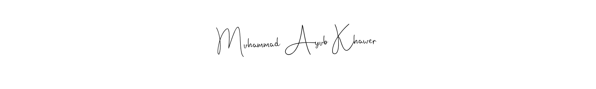 Best and Professional Signature Style for Muhammad Ayub Khawer. Andilay-7BmLP Best Signature Style Collection. Muhammad Ayub Khawer signature style 4 images and pictures png