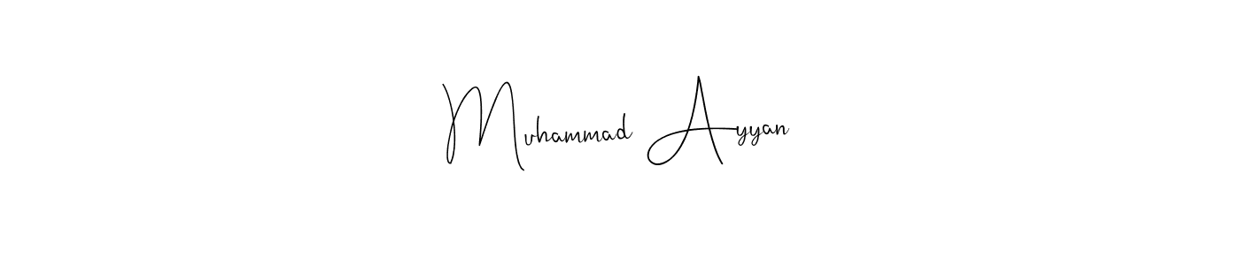 Make a beautiful signature design for name Muhammad Ayyan. Use this online signature maker to create a handwritten signature for free. Muhammad Ayyan signature style 4 images and pictures png