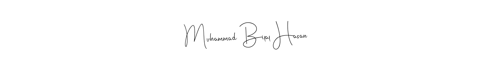 See photos of Muhammad Bilal Hasan official signature by Spectra . Check more albums & portfolios. Read reviews & check more about Andilay-7BmLP font. Muhammad Bilal Hasan signature style 4 images and pictures png