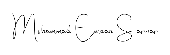 Turn your name Muhammad Emaan Sarwar into a signature brand with Andilay-7BmLP styling. Download in standard PNG or transparent format anytime. Muhammad Emaan Sarwar signature style 4 images and pictures png