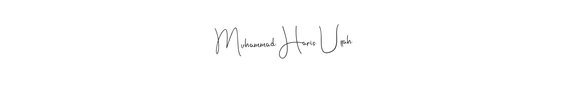 Check out images of Autograph of Muhammad Haris Ullah name. Actor Muhammad Haris Ullah Signature Style. Andilay-7BmLP is a professional sign style online. Muhammad Haris Ullah signature style 4 images and pictures png