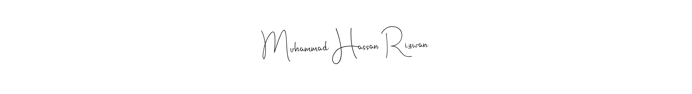 Make a beautiful signature design for name Muhammad Hassan Rizwan. Use this online signature maker to create a handwritten signature for free. Muhammad Hassan Rizwan signature style 4 images and pictures png