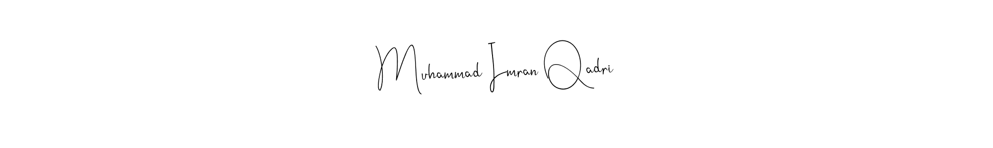 Make a beautiful signature design for name Muhammad Imran Qadri. Use this online signature maker to create a handwritten signature for free. Muhammad Imran Qadri signature style 4 images and pictures png