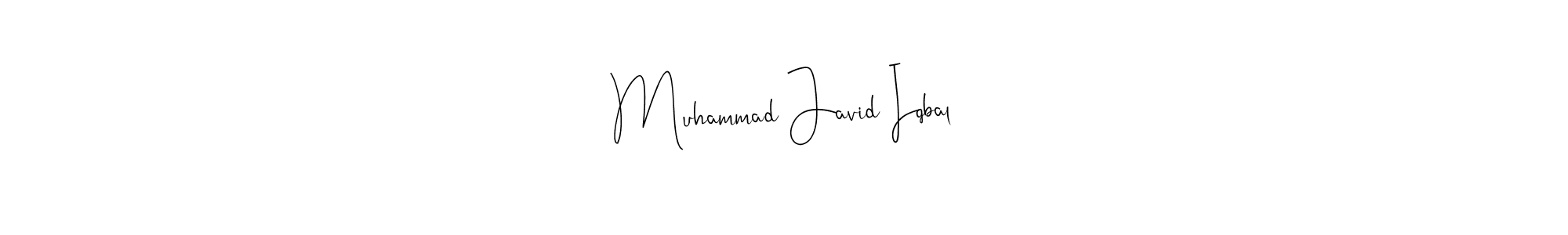 You should practise on your own different ways (Andilay-7BmLP) to write your name (Muhammad Javid Iqbal) in signature. don't let someone else do it for you. Muhammad Javid Iqbal signature style 4 images and pictures png