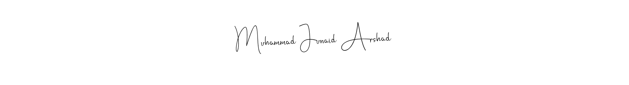 Once you've used our free online signature maker to create your best signature Andilay-7BmLP style, it's time to enjoy all of the benefits that Muhammad Junaid Arshad name signing documents. Muhammad Junaid Arshad signature style 4 images and pictures png