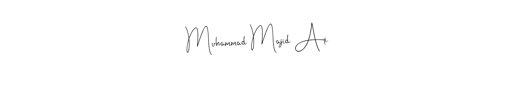 Make a short Muhammad Majid Ali signature style. Manage your documents anywhere anytime using Andilay-7BmLP. Create and add eSignatures, submit forms, share and send files easily. Muhammad Majid Ali signature style 4 images and pictures png