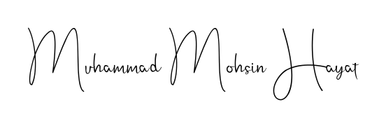 Make a beautiful signature design for name Muhammad Mohsin Hayat. With this signature (Andilay-7BmLP) style, you can create a handwritten signature for free. Muhammad Mohsin Hayat signature style 4 images and pictures png