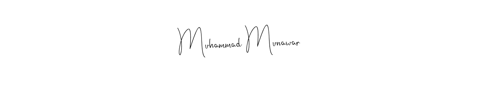 It looks lik you need a new signature style for name Muhammad Munawar. Design unique handwritten (Andilay-7BmLP) signature with our free signature maker in just a few clicks. Muhammad Munawar signature style 4 images and pictures png