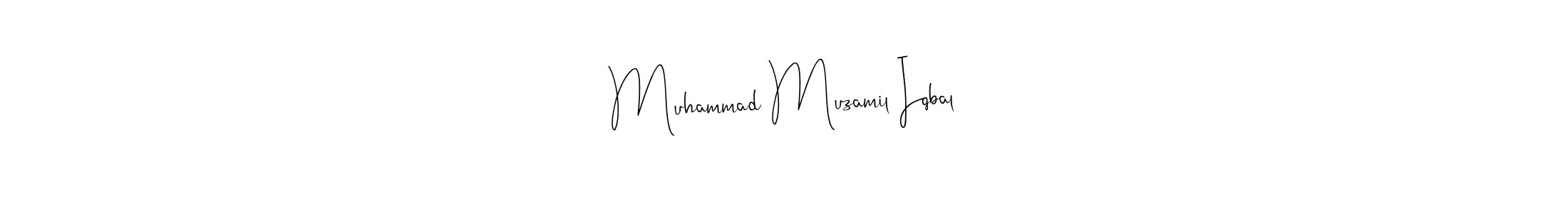 You can use this online signature creator to create a handwritten signature for the name Muhammad Muzamil Iqbal. This is the best online autograph maker. Muhammad Muzamil Iqbal signature style 4 images and pictures png