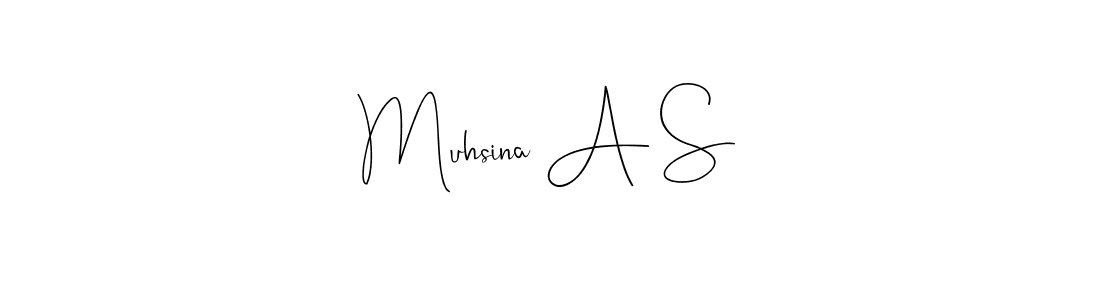 Best and Professional Signature Style for Muhsina A S. Andilay-7BmLP Best Signature Style Collection. Muhsina A S signature style 4 images and pictures png