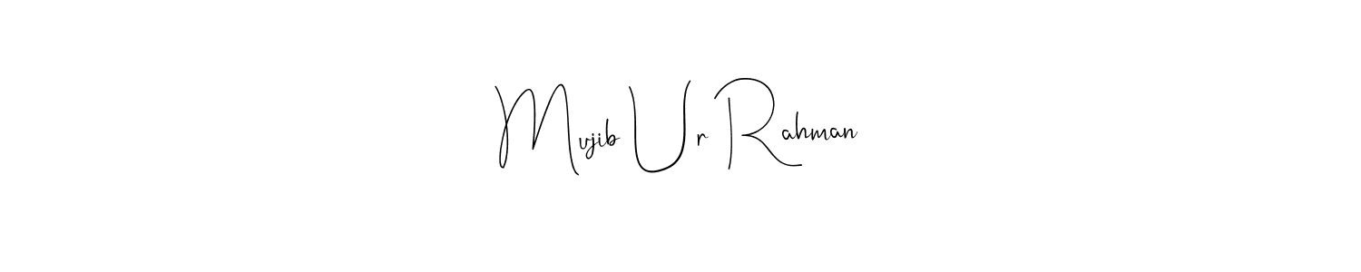 Also You can easily find your signature by using the search form. We will create Mujib Ur Rahman name handwritten signature images for you free of cost using Andilay-7BmLP sign style. Mujib Ur Rahman signature style 4 images and pictures png