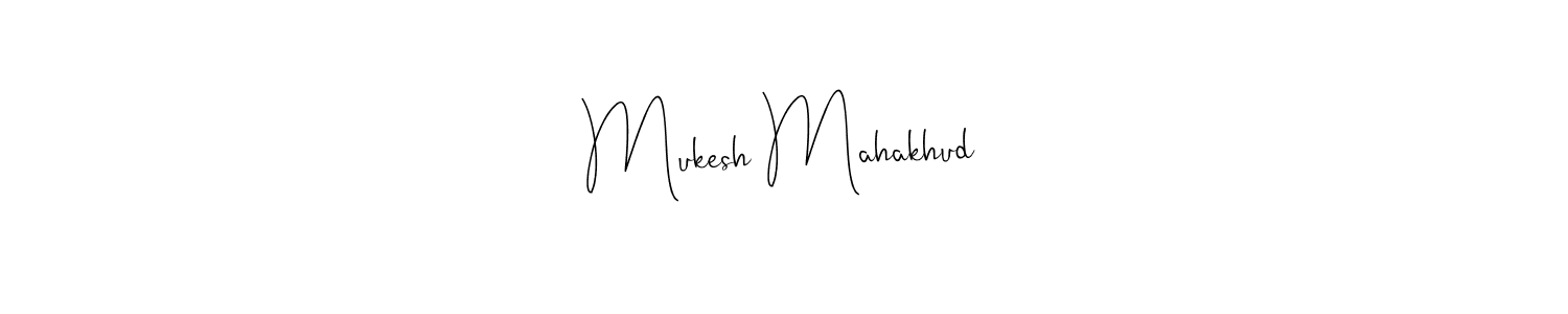 Also You can easily find your signature by using the search form. We will create Mukesh Mahakhud name handwritten signature images for you free of cost using Andilay-7BmLP sign style. Mukesh Mahakhud signature style 4 images and pictures png