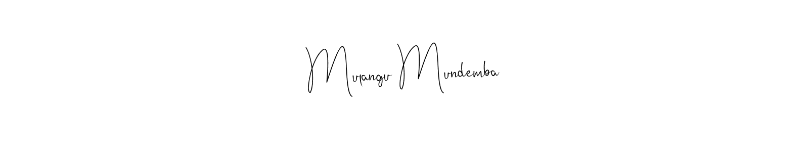 You can use this online signature creator to create a handwritten signature for the name Mulangu Mundemba. This is the best online autograph maker. Mulangu Mundemba signature style 4 images and pictures png