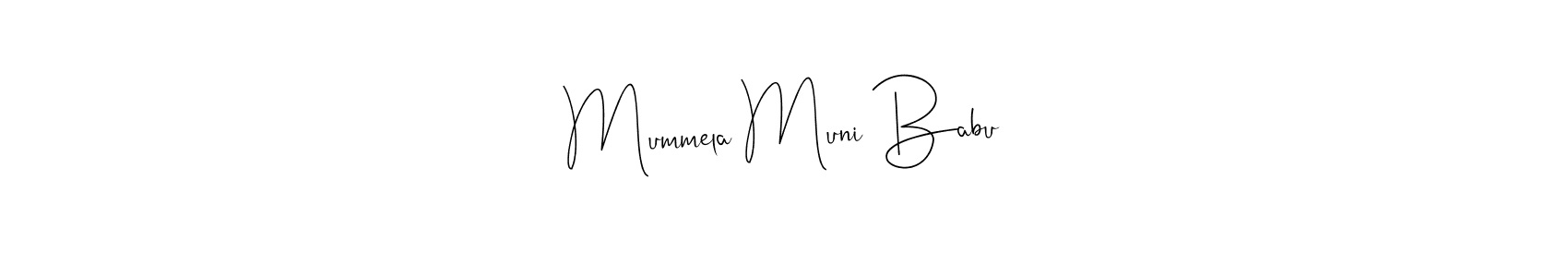 This is the best signature style for the Mummela Muni Babu name. Also you like these signature font (Andilay-7BmLP). Mix name signature. Mummela Muni Babu signature style 4 images and pictures png