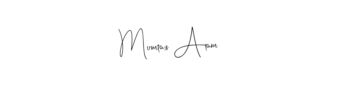 Design your own signature with our free online signature maker. With this signature software, you can create a handwritten (Andilay-7BmLP) signature for name Mumtaz Alam. Mumtaz Alam signature style 4 images and pictures png