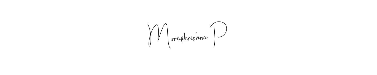This is the best signature style for the Muralikrishna P name. Also you like these signature font (Andilay-7BmLP). Mix name signature. Muralikrishna P signature style 4 images and pictures png