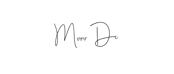 Here are the top 10 professional signature styles for the name Muru Dc. These are the best autograph styles you can use for your name. Muru Dc signature style 4 images and pictures png
