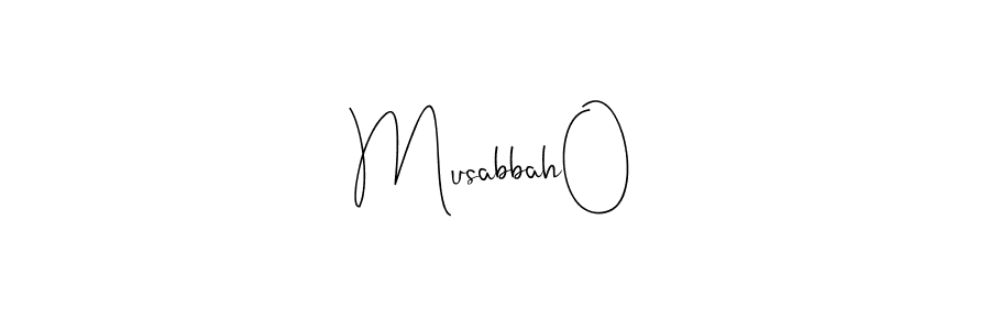 How to make Musabbah0 signature? Andilay-7BmLP is a professional autograph style. Create handwritten signature for Musabbah0 name. Musabbah0 signature style 4 images and pictures png