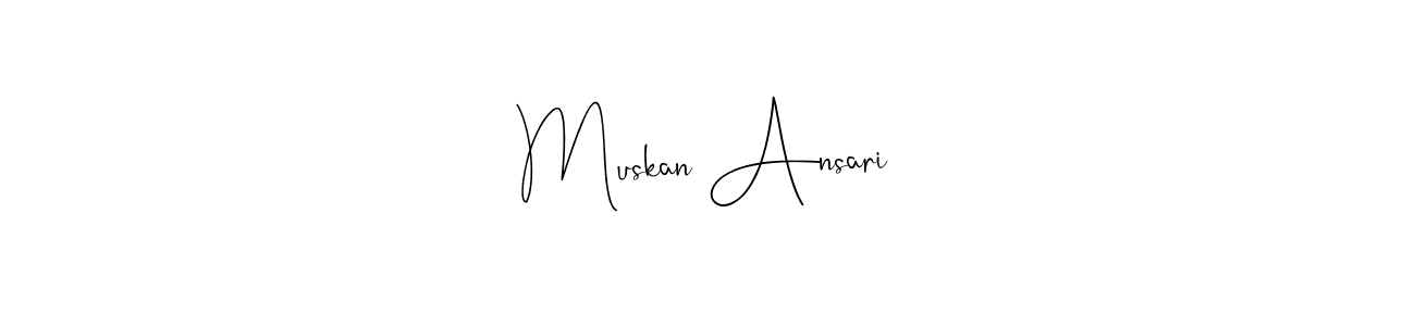 Check out images of Autograph of Muskan Ansari name. Actor Muskan Ansari Signature Style. Andilay-7BmLP is a professional sign style online. Muskan Ansari signature style 4 images and pictures png