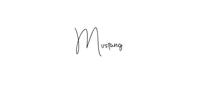You should practise on your own different ways (Andilay-7BmLP) to write your name (Mustang) in signature. don't let someone else do it for you. Mustang signature style 4 images and pictures png