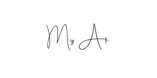 It looks lik you need a new signature style for name My Ali. Design unique handwritten (Andilay-7BmLP) signature with our free signature maker in just a few clicks. My Ali signature style 4 images and pictures png