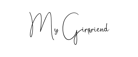 Download transparent PNG signature for name My Girlfriend styled with Andilay-7BmLP font. Ready to paste directly into PDF and Word agreements. My Girlfriend signature style 4 images and pictures png
