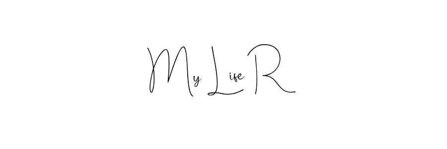 See photos of My Life R official signature by Spectra . Check more albums & portfolios. Read reviews & check more about Andilay-7BmLP font. My Life R signature style 4 images and pictures png