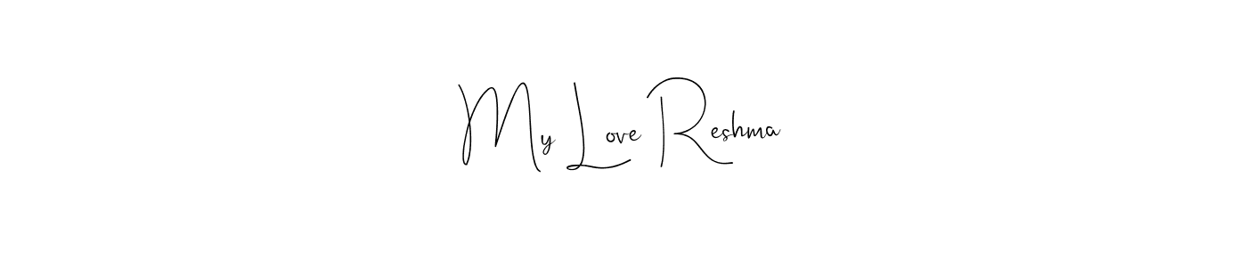 Here are the top 10 professional signature styles for the name My Love Reshma. These are the best autograph styles you can use for your name. My Love Reshma signature style 4 images and pictures png