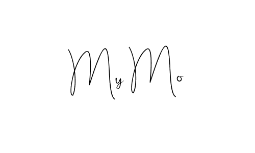 Use a signature maker to create a handwritten signature online. With this signature software, you can design (Andilay-7BmLP) your own signature for name My Mo. My Mo signature style 4 images and pictures png