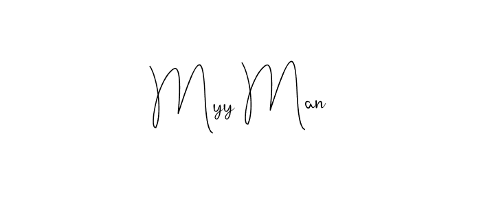 How to make Myy Man signature? Andilay-7BmLP is a professional autograph style. Create handwritten signature for Myy Man name. Myy Man signature style 4 images and pictures png