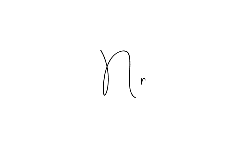 How to make N❤r signature? Andilay-7BmLP is a professional autograph style. Create handwritten signature for N❤r name. N❤r signature style 4 images and pictures png