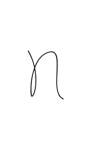 Design your own signature with our free online signature maker. With this signature software, you can create a handwritten (Andilay-7BmLP) signature for name N . N  signature style 4 images and pictures png