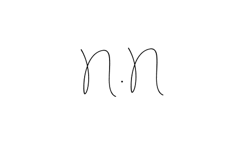 Also You can easily find your signature by using the search form. We will create N . N name handwritten signature images for you free of cost using Andilay-7BmLP sign style. N . N signature style 4 images and pictures png