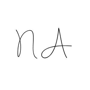 How to Draw N A signature style? Andilay-7BmLP is a latest design signature styles for name N A. N A signature style 4 images and pictures png