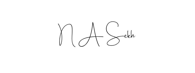 You can use this online signature creator to create a handwritten signature for the name N A Sekh. This is the best online autograph maker. N A Sekh signature style 4 images and pictures png