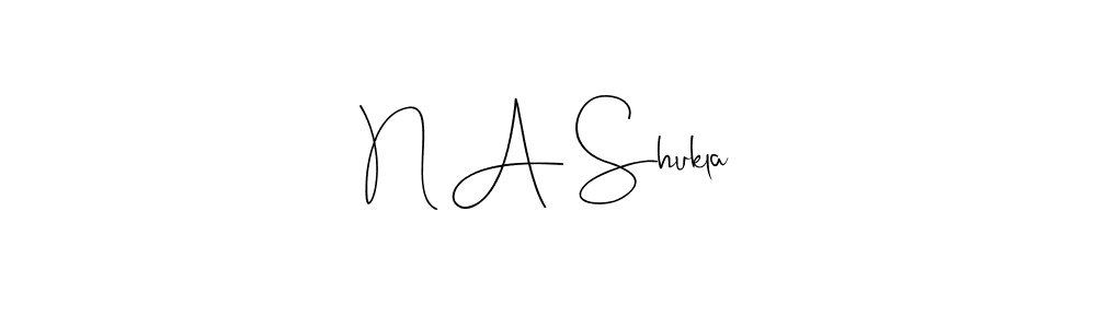 Use a signature maker to create a handwritten signature online. With this signature software, you can design (Andilay-7BmLP) your own signature for name N A Shukla. N A Shukla signature style 4 images and pictures png
