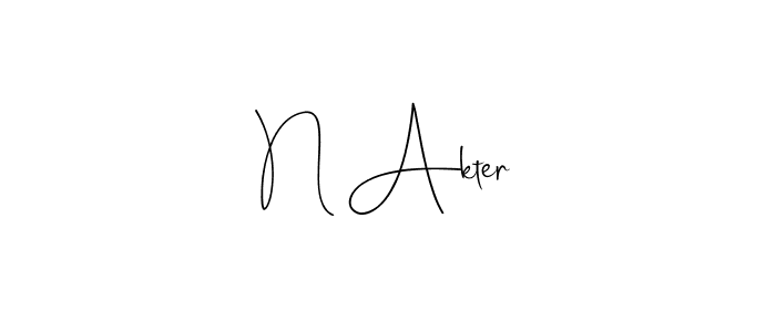 Here are the top 10 professional signature styles for the name N Akter. These are the best autograph styles you can use for your name. N Akter signature style 4 images and pictures png