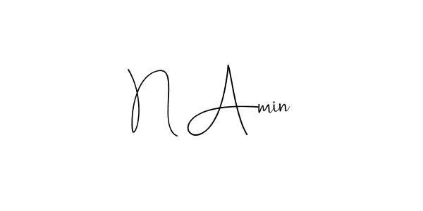 It looks lik you need a new signature style for name N Amin. Design unique handwritten (Andilay-7BmLP) signature with our free signature maker in just a few clicks. N Amin signature style 4 images and pictures png