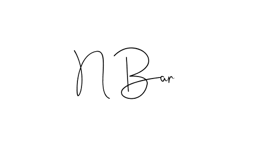 Also we have N Bar name is the best signature style. Create professional handwritten signature collection using Andilay-7BmLP autograph style. N Bar signature style 4 images and pictures png