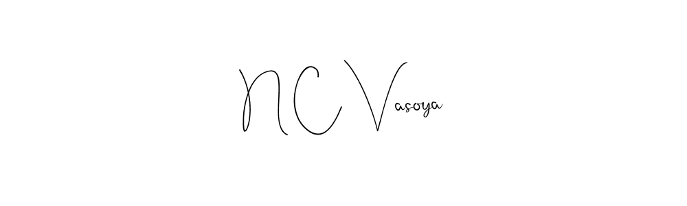 How to Draw N C Vasoya signature style? Andilay-7BmLP is a latest design signature styles for name N C Vasoya. N C Vasoya signature style 4 images and pictures png