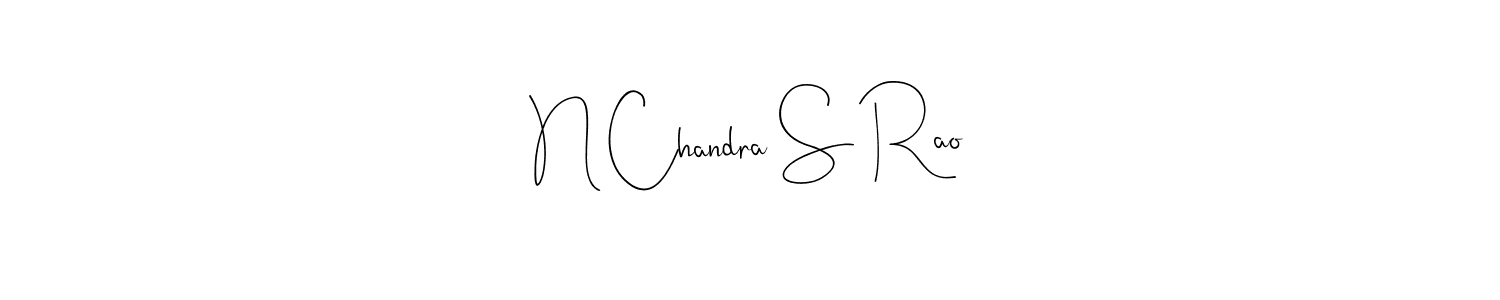 How to make N Chandra S Rao signature? Andilay-7BmLP is a professional autograph style. Create handwritten signature for N Chandra S Rao name. N Chandra S Rao signature style 4 images and pictures png